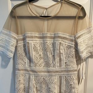 Ivory Lace Dress